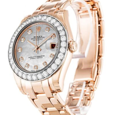 Luxurious Rolex Pearlmaster 81285 34mm Ladies Watch | Buy Online