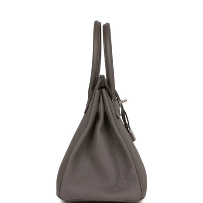 Hermès Birkin 30 Etain Togo Palladium Hardware