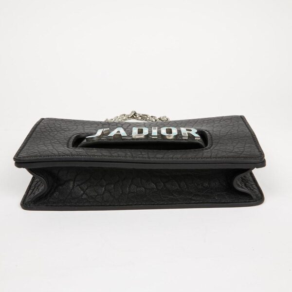 Dior J'adior Mongolian Lamb Handbag Burgundy In Mongolian Lamb