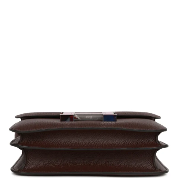 Hermès Constance 18 Rouge Sellier Epsom Palladium Hardware