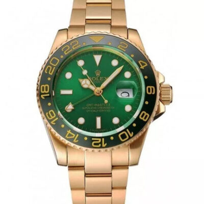 d6dcc1e19ac9a01b2e9cc72898e7c949 ساعة رجالية رولكس GMT Master II 1453750 مينا باللون الأخضر