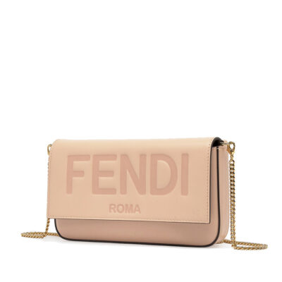 Fendi Wallet on Chain with Pouches in Pink