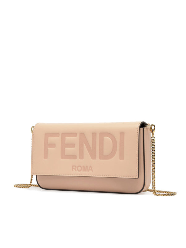 Fendi Wallet on Chain with Pouches in Pink