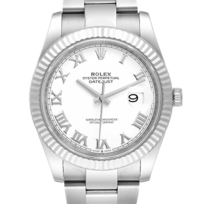 d7cb46de01e4e5fb9020adf284f7f03b Rolex Datejust 126334WRO 41MM White Dial Silver-tone Case