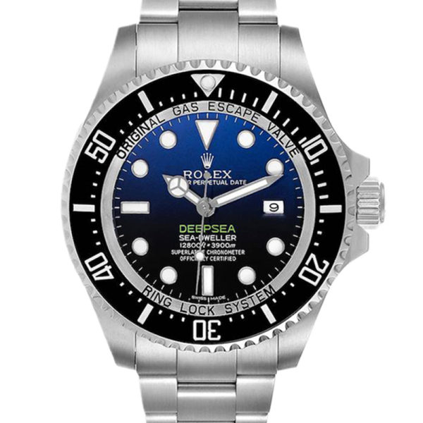 Rolex Sea-Dweller 116660-98210 44MM Deep Blue Dial Silver-tone Case