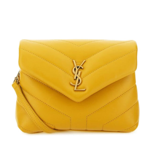 YSL Loulou Toy Strap Bag in Quilted 'Y' Leather