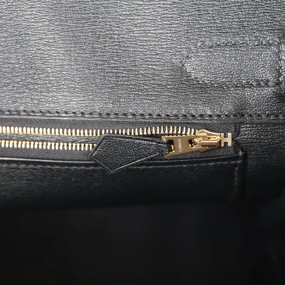 爱马仕 Birkin 30 黑色 亮面 Niloticus 鳄鱼皮 金色五金 包