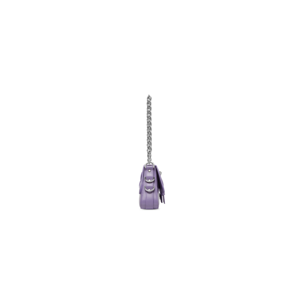 WOMEN'S LINDSAY SMALL SHOULDER BAG WITH STRAP IN LILAC
