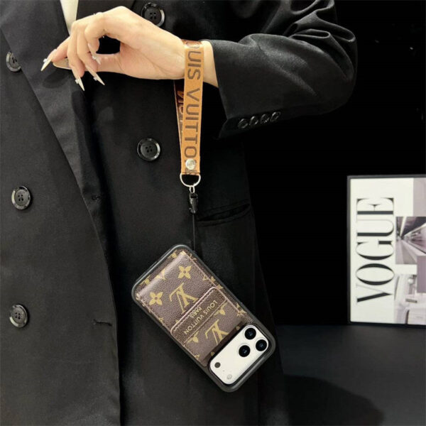 d9cff6074a219e124f0e251345bba5c2 Detachable crossbody chain strap for LV iPhone case