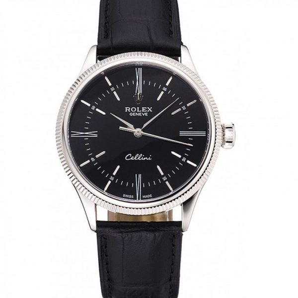 Rolex 622654 Black Dail Men Watch