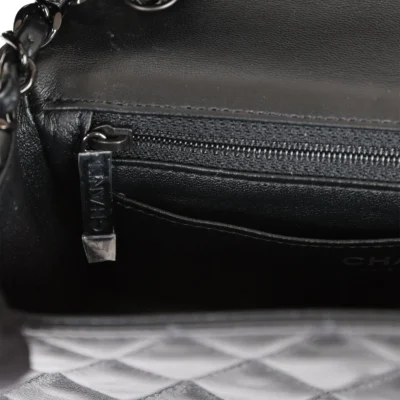 da498a1816ad38e1fe500ced73f3fe35 Chanel Mini Rectangular Flap Bag SO Black Lambskin Black Hardware for MR
