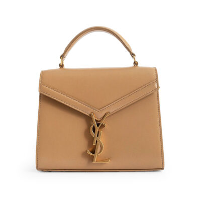 YSL Cassandra Mini Top Handle Bag in Box Leather