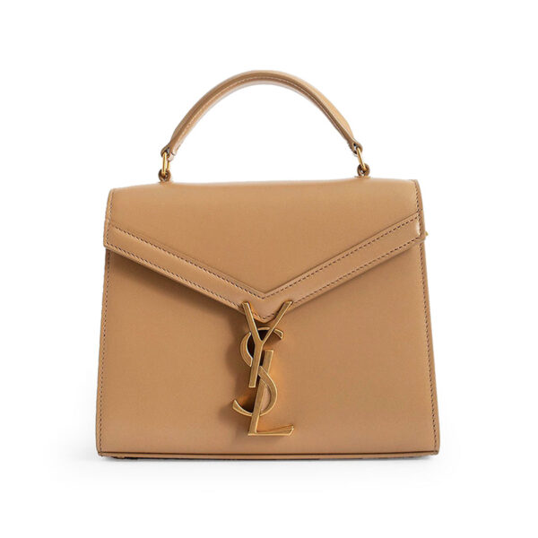 YSL Cassandra Mini Top Handle Bag in Box Leather