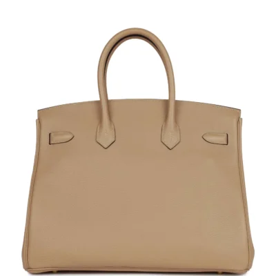 da8931f495b122a512d2d9e77dcd1b9d Hermès Birkin 35 Trench Clemence Gold Hardware
