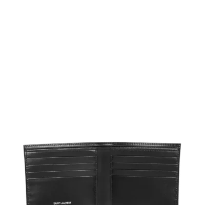 YSL Tiny Monogram E/W Wallet in Matte Leather