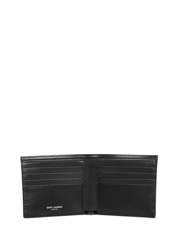 YSL Tiny Monogram E/W Wallet in Matte Leather