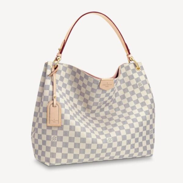 LOUIS VUITTON Louis Vuitton Graceful MM long wallet 2-piece set deals Ref: N42233 + N41660