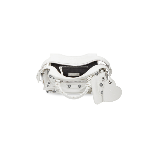 WOMEN'S NEO CAGOLE XS HANDBAG IN WHITE