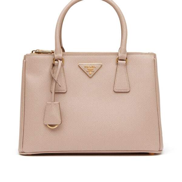 Prada Galleria Saffiano Leather Medium Bag in Powder Pink