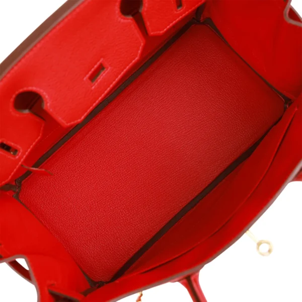Hermès Special Order (HSS) Birkin 30 Rouge Casaque Togo Gold Hardware