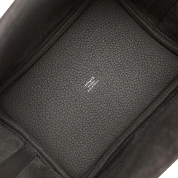 Hermès Picotin Lock 18 Gris Meyer Clemence Palladium Hardware