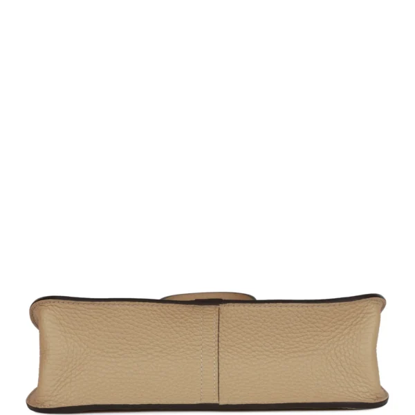 Hermès Halzan 25 Trench Clemence Verso Palladium Hardware