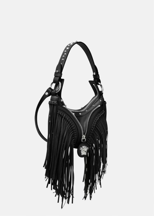 حقيبة هوبو FRINGED REPEAT صغيرة