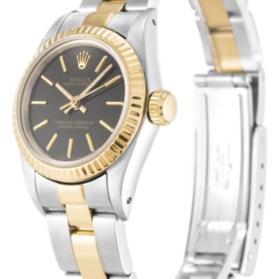 df6b5fe6e39197c433b5214fcc0ed669 Rolex Lady Oyster Perpetual 67193 24 MM Ladies Watch
