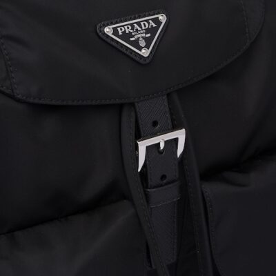 Prada Re-Nylon medium backpack- Black