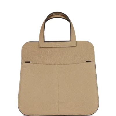 Hermès Halzan 25 Trench Clemence Verso Palladium Hardware