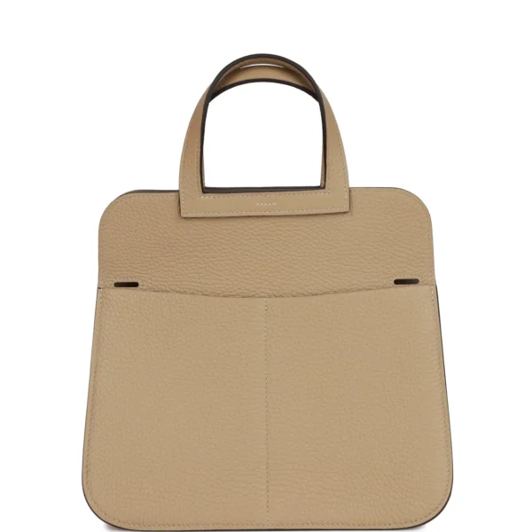 Hermès Halzan 25 Trench Clemence Verso Palladium Hardware