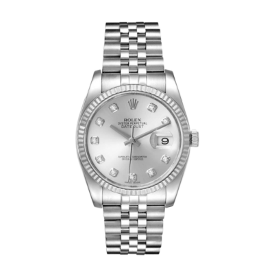Rolex Datejust 116234-SDJ 36MM Silver Dial Silver-tone Case