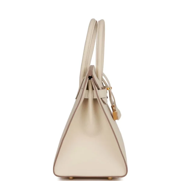 Hermès Birkin Sellier 30 Craie Epsom Gold Hardware
