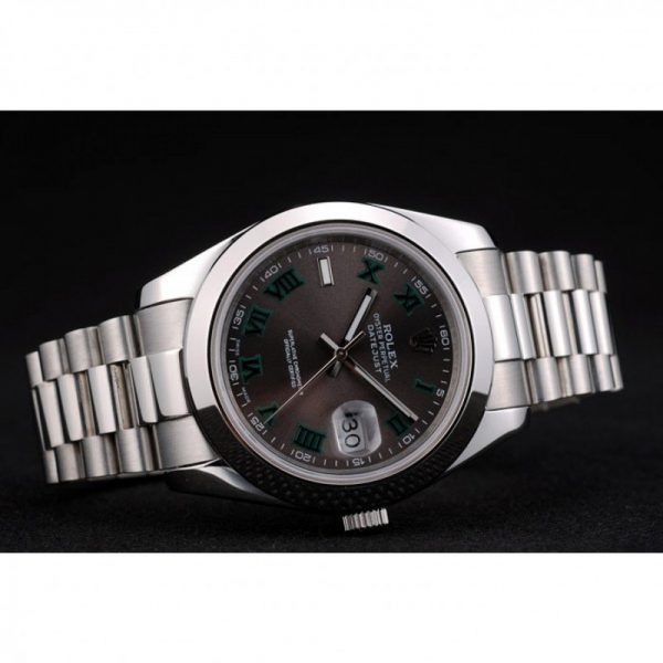 Rolex Datejust 42000 银色 表盘 男士腕表