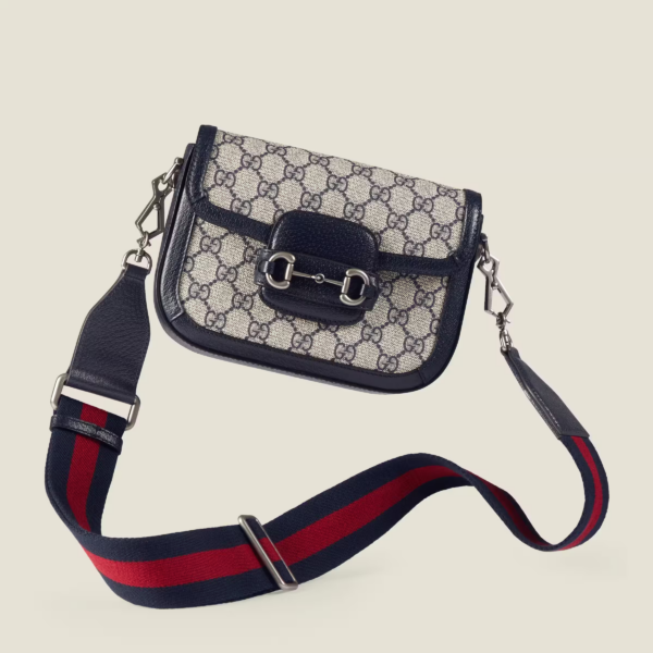 e20fea81e38ae58b2a69cc3f4a37074f Gucci Horsebit 1955 GG mini bag