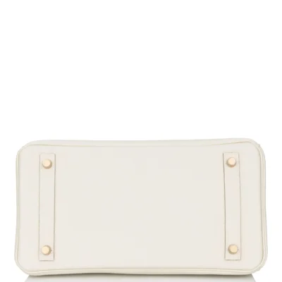 Hermès Birkin 30 Craie Togo Rose Gold Hardware