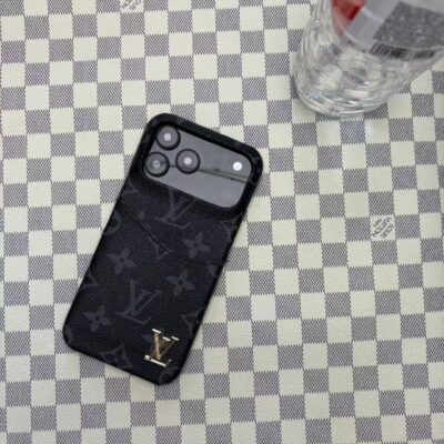 Leather Case with Card Holder For iPhone 12-18 Pro & Pro Max