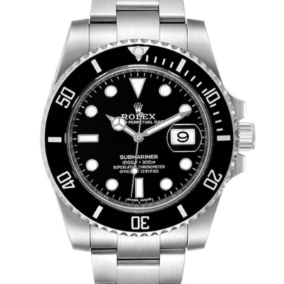 ساعة رولكس Submariner 116610LN 40MM مينا باللون الأسود بعلبة فضية