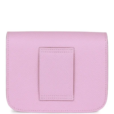 e333909b0f771bc2f8ffdd3fff8567fb Hermès Constance Slim Wallet Mauve Sylvestre Epsom Palladium Hardware