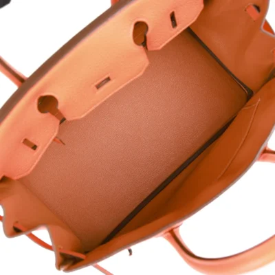 e3dff4037d15636e6795bcd6b6267c46 Hermès Birkin 30 Orange Poppy Clemence Palladium Hardware