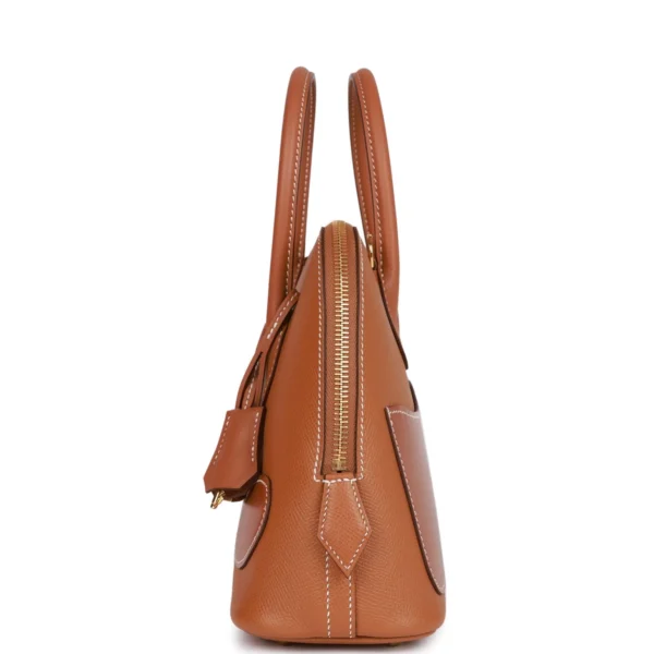 e420fadb03bc754d0f307c72ba3e72d2 Hermès 1923 Bolide 25 en Desordre Gold Epsom Gold Hardware