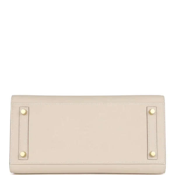 Hermès Birkin Sellier 30 Craie Epsom Gold Hardware