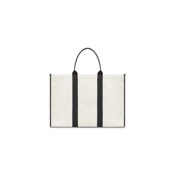 HARDWARE LARGE TOTE BAG IN BEIGE