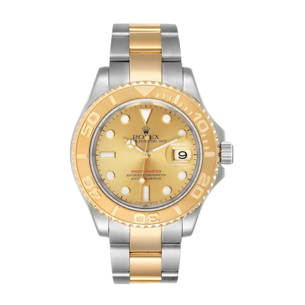 Rolex Yacht-master 16623CSO 40MM Champagne Dial Silver-tone Case