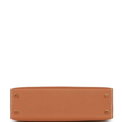 e6d806baff10520a5f5a065f3176480a Hermès Kelly Sellier 20 Gold Epsom Gold Hardware