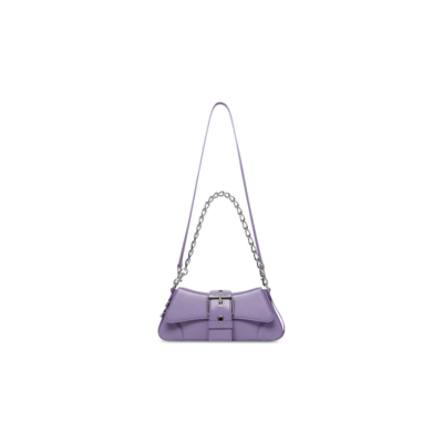 WOMEN'S LINDSAY SMALL SHOULDER BAG WITH STRAP IN LILAC