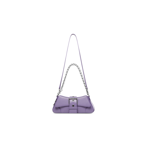 WOMEN'S LINDSAY SMALL SHOULDER BAG WITH STRAP IN LILAC