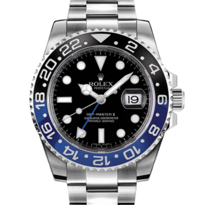 ساعة رولكس Gmt Master Ii 116710BLNR-78200 40MM مينا باللون الأسود بعلبة فضية