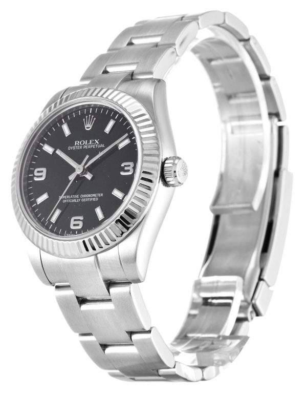 e94d6aaa7adaab53d488de65ffa825c0 ساعة نسائية رولكس Lady Oyster Perpetual 177234 31 MM