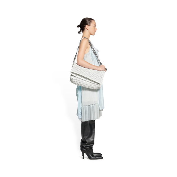 WOMEN'S METRO MEDIUM TOTE BAG IN OFF WHITE
